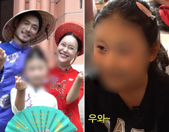 Baek Ji-young and Jung Suk-won's 10-Year-Old Daughter Delighted with Double-Eyelid Tape and Makeup... Full of Charm, 'If She Wants to Be a Model, I’d Let Her'