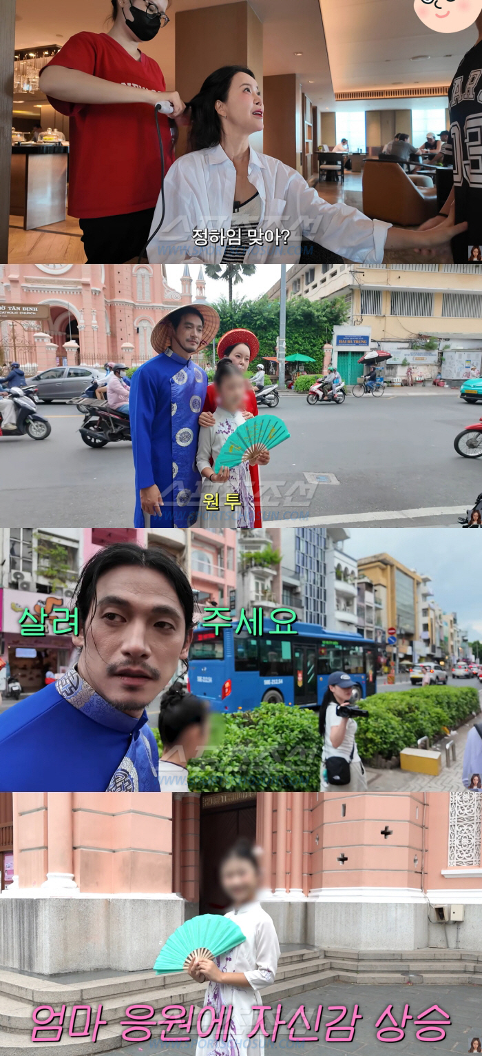 Baek Ji-young and Jung Suk-won's 10-Year-Old Daughter Delighted with Double-Eyelid Tape and Makeup... Full of Charm, "If She Wants to Be a Model, I’d