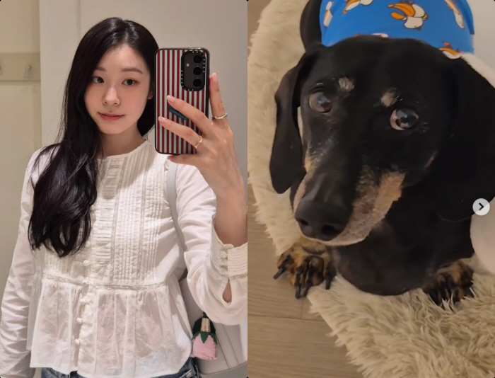 Kim Yuna Teases Her Dog with Her Foot... Playful Charm That Will Make Ko Woo-rim Fall for Her Again