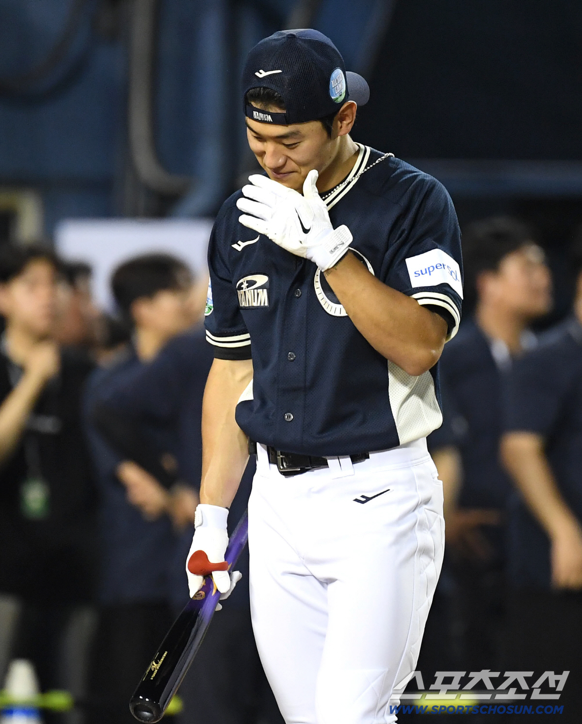 10일 잠실구장에서 2026 KBO올스타전 홈런더비가 열렸다. 홈런 2개로 예선 탈락한 KIA 김도영. 잠실=송정헌 기자 songs@sportschosun.com/2026.07.10/