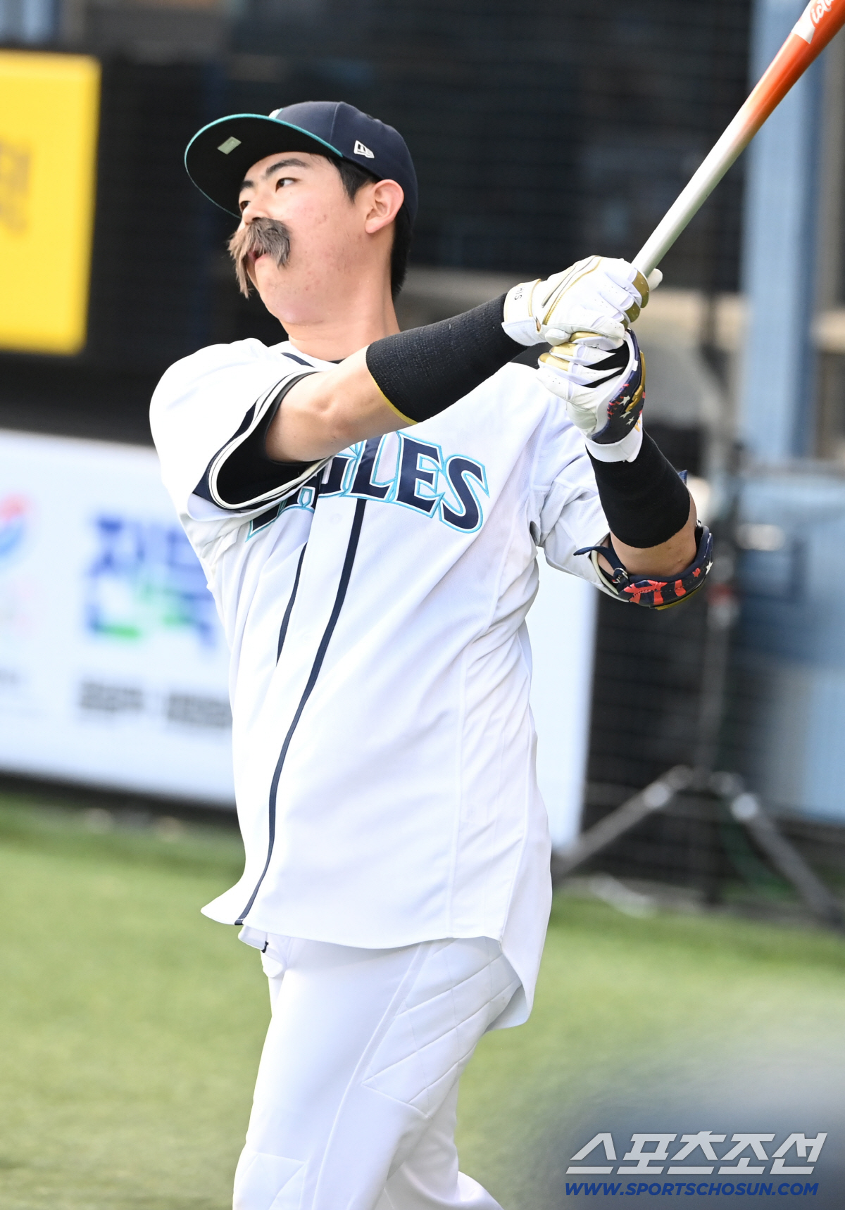 11일 잠실야구장에서 열린 2026 KBO 올스타전. 허인서가 퍼포먼스와 함께 타석에 나서고 있다. 잠실=허상욱 기자 wook@sportschosun.com/2026.07.11/