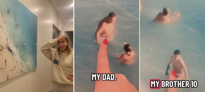 Person in a Photo on a Lodging Wall Turns Out to Be 'Our Family' in an Incredible Coincidence