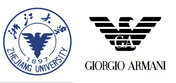 'Because It Resembles the Armani Logo?'... China's Prestigious University Sparks Trademark Controversy Over Eagle Emblem