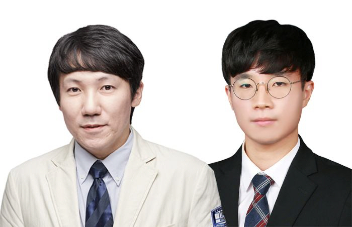 하정훈 교수(왼쪽)와 성경헌 전공의