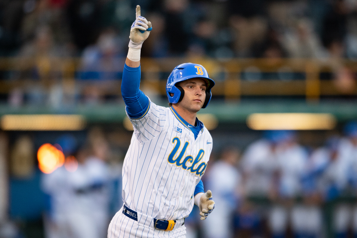 락 촐라우스키는 UCLA 브루언스에서 올시즌 21홈런을 때렸다. AP연합뉴스