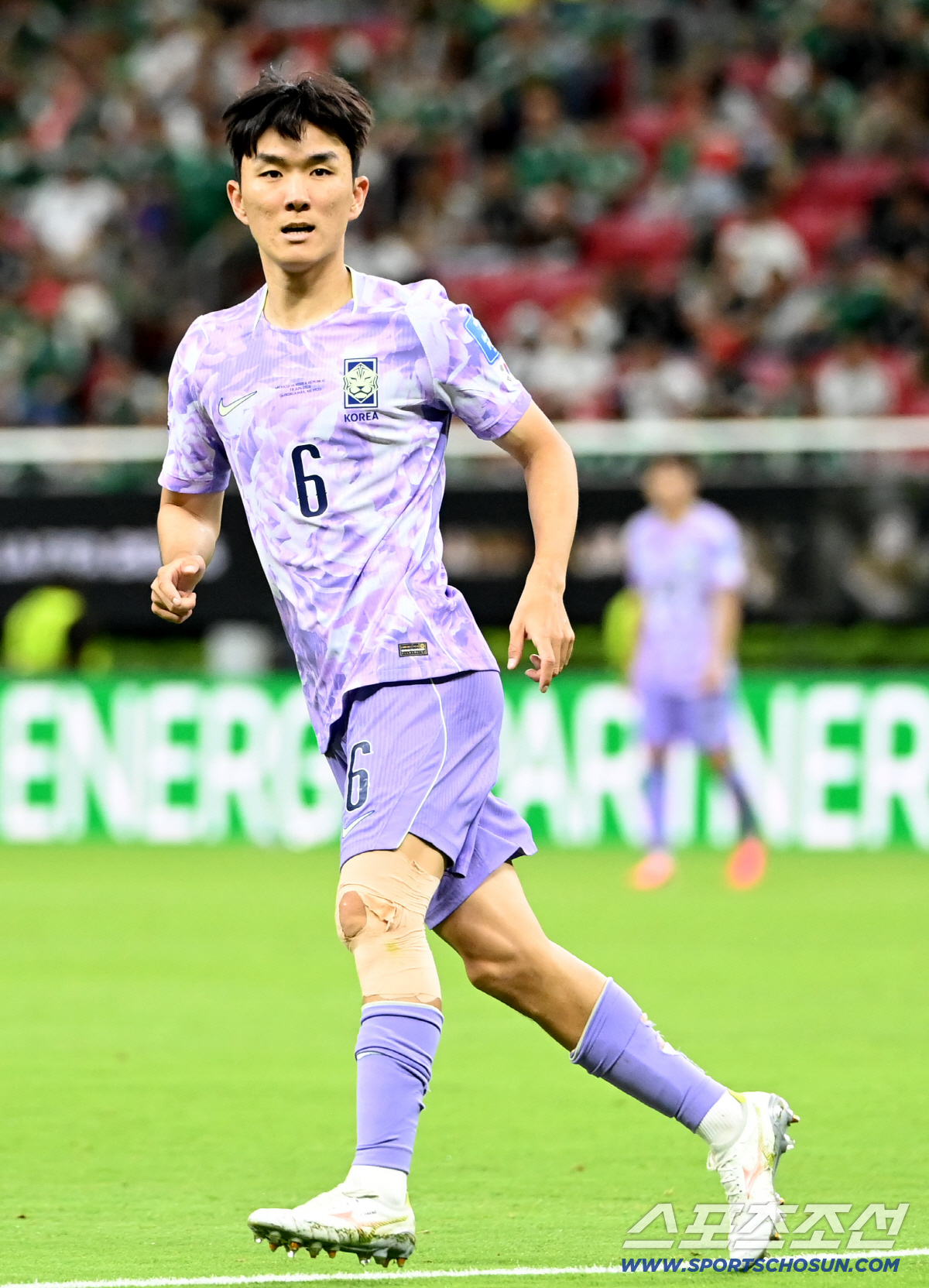 19일(한국시각) 멕시코 과달라하라 사포판의 에스타디오 과달라하라에서 열린 2026 북중미월드컵 대한민국과 멕시코의 경기. 경기에 나선 황인범의 모습. 사포판(멕시코)=허상욱 기자 wook@sportschosun.com/2026.06.19/