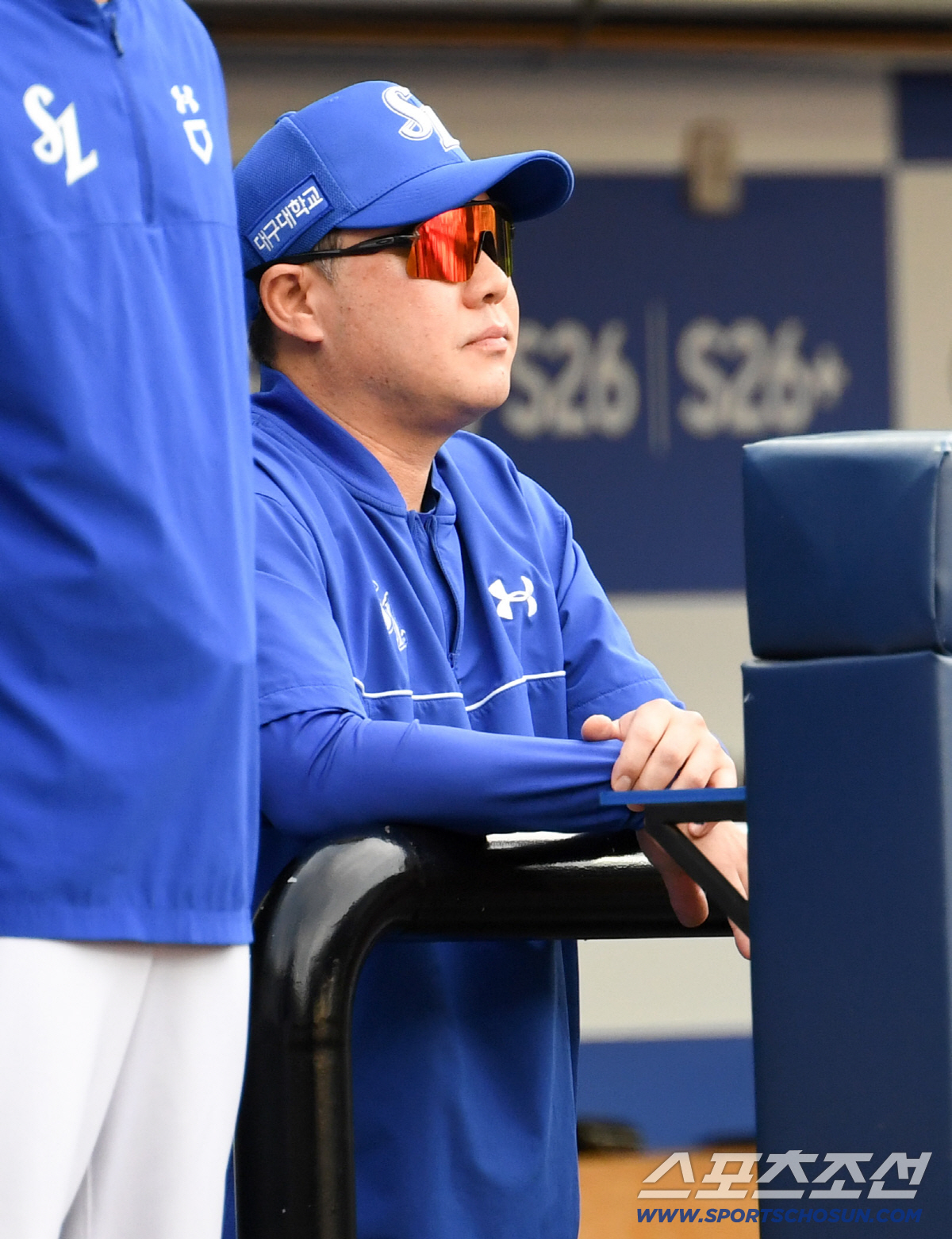 7일 대구 라이온즈파크에서 열린 삼성과 LG의 경기. 삼성 박진만 감독이 경기를 지켜보고 있다. 대구=박재만 기자 pjm@sportschosun.com/2026.07.07/