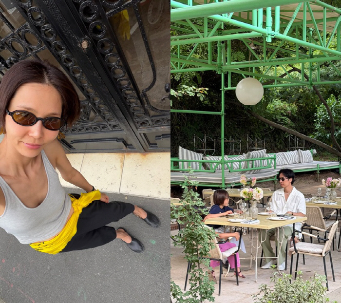 Kim Na-young and My Q Travel Amid Europe’s 40-Degree Heatwave, End Up at Water Parks and in Parks