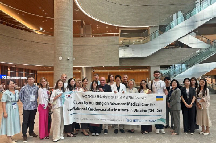 Soonchunhyang University Cheonan Hospital Conducts Training for Medical Staff from Ukraine's National Cardiovascular Center