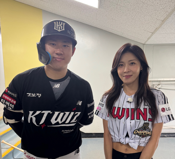 '19살 차이' 하지원 시구 데드볼 → 순간 떠오른 김도영 한마디…'동심'으로 돌아간 스물아홉 최원준 "7광구 좋아합니다" 