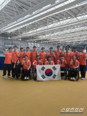 K-장애인배드민턴의 쾌거! 브리티시&아이리시 배드민턴 금4,은3,동3! 박해성X정겨울 2관왕...박해성-유수영조 日다이키조 꺾었다[장애인체육 SNS]