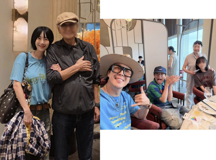 Byul Shares Update on Her Mother-in-Law Jung d'Oak-jeong and Her 180 cm Father-in-Law, Saying They Are 'Precious and Cherished'
