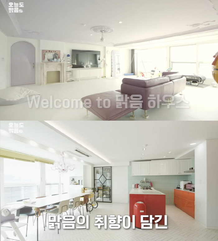 '정성호♥' 경맑음, 100평 한강뷰 집 또 바꿨다..새 소파 하나로 '럭셔리 분위기'