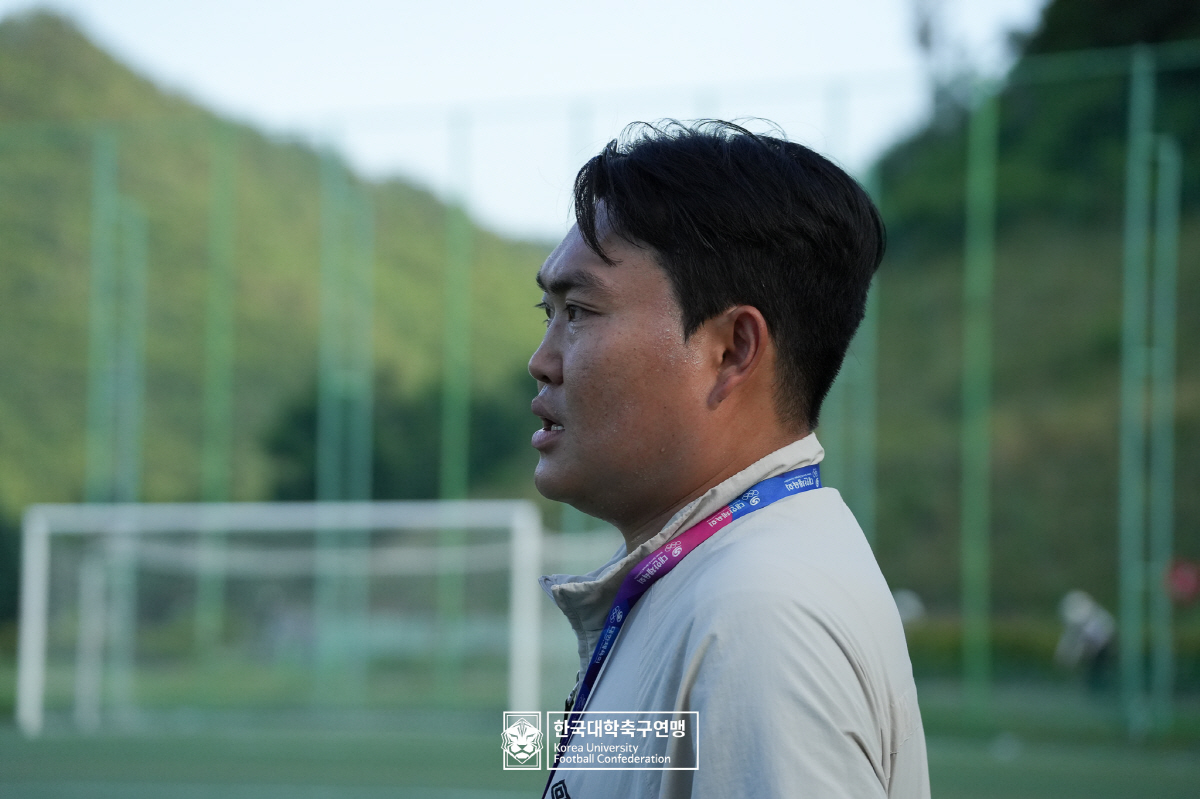 이승준 동명대학교 감독. 사진제공=한국대학축구연맹