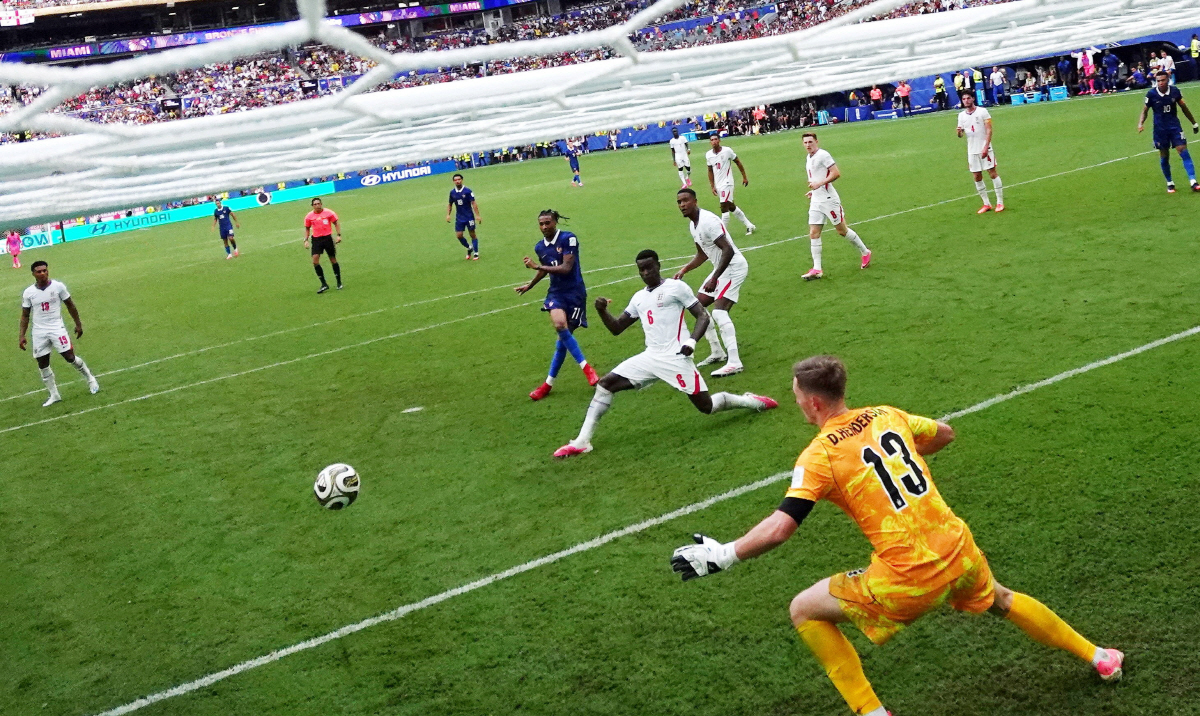 Soccer Football - FIFA World Cup 2026 - Bronze Final - France v England - Miami Stadium, Miami Gardens, Florida, U.S. - July 18, 2026 France's Michael Olise misses a chance to score REUTERS/Carlos Barria REFILE - CHANGING BYLINE