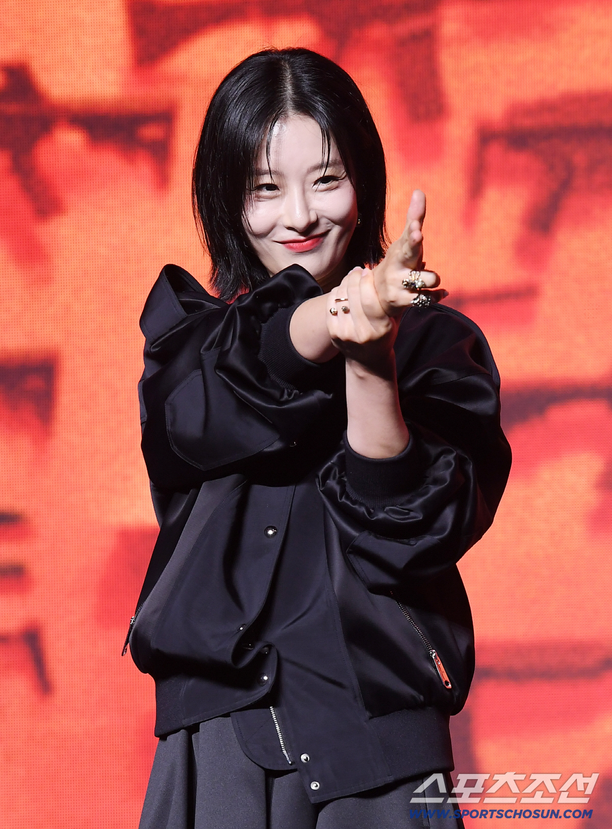 디즈니플러스 '킬러들의 쇼핑몰2' 제작발표회가 20일 오전 서울 영등포 콘래드호텔에서 열렸다. 배우 현리가 포즈 취하고 있다. 정재근 기자 cjg@sportschosun.com/2026.7.20/