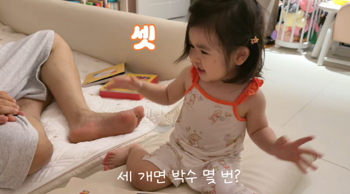 박수홍 딸, 21개월에 영어·수개념 마스터한 천재성...'공대맘' 김다예 DNA 맞네
