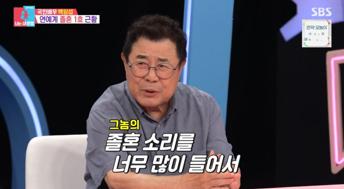 Baek Il-seop, the First Celebrity to Enter a Separate-Living Marriage, Shares an Update 'I Got Scolded by the Late Lee Soon-jae and Kang Boo-ja... It Feels Like I’m Out on an Overnight Stay' ('Same Bed, Different Dreams 2 You Are My Destiny')
