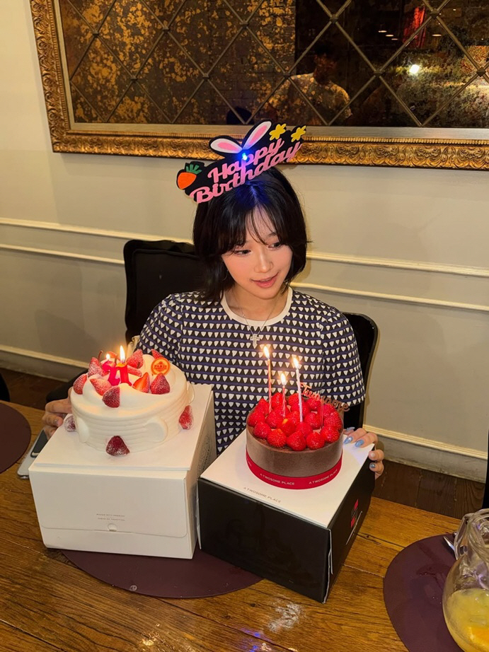 최유빈, ♥윤후가 성대한 생일파티 열어줬나..케이크만 2개 "일주일간 파티"