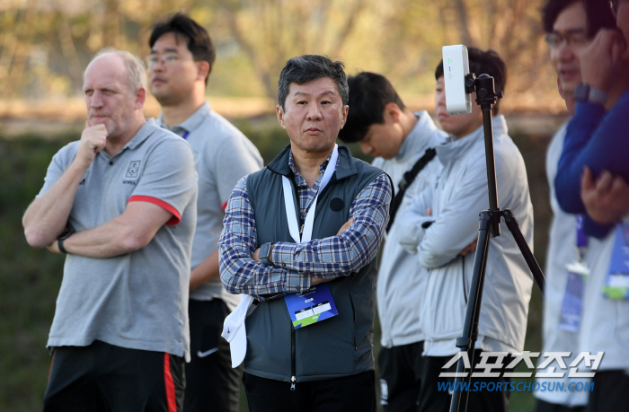 [포토] 정몽규 회장 남다른 축구 열정
