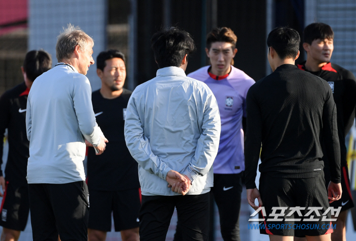 [포토] 클린스만 감독 미팅