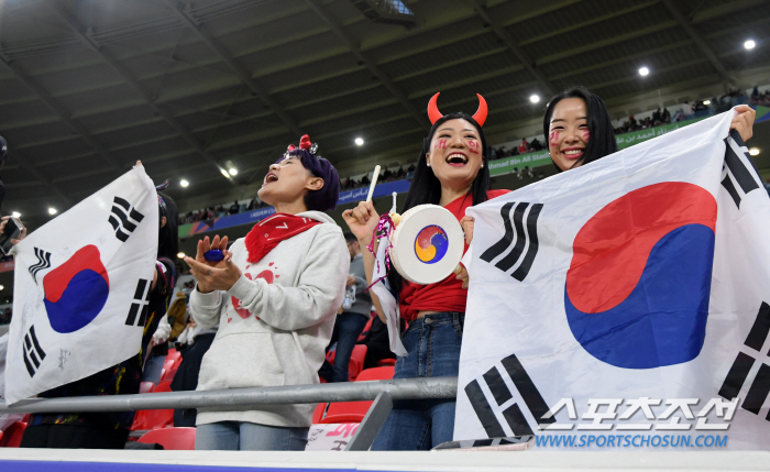 [포토] 대한민국 열띤 응원