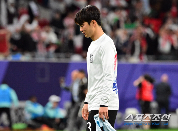 [포토] 김진수 뜨거운 눈물