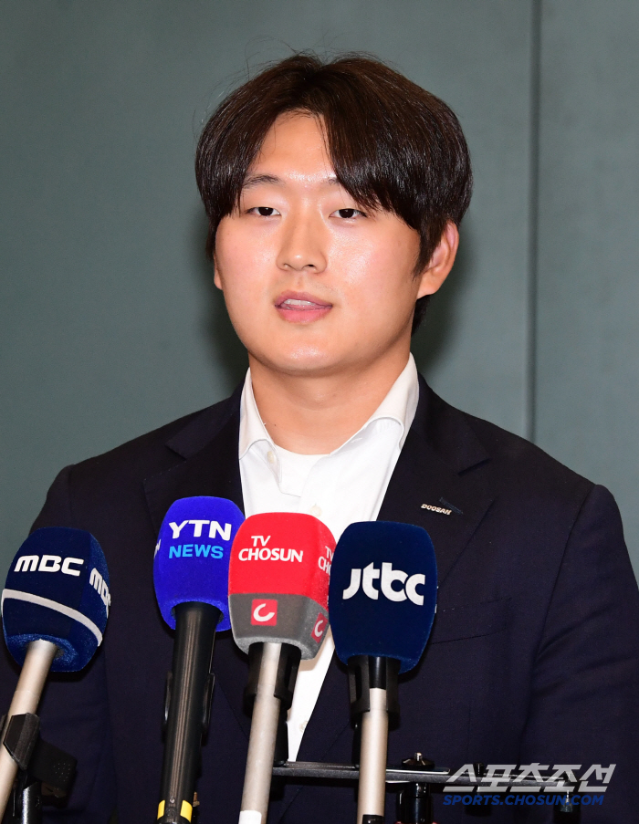 [포토] 김택연 전지훈련 잘 마쳤습니다