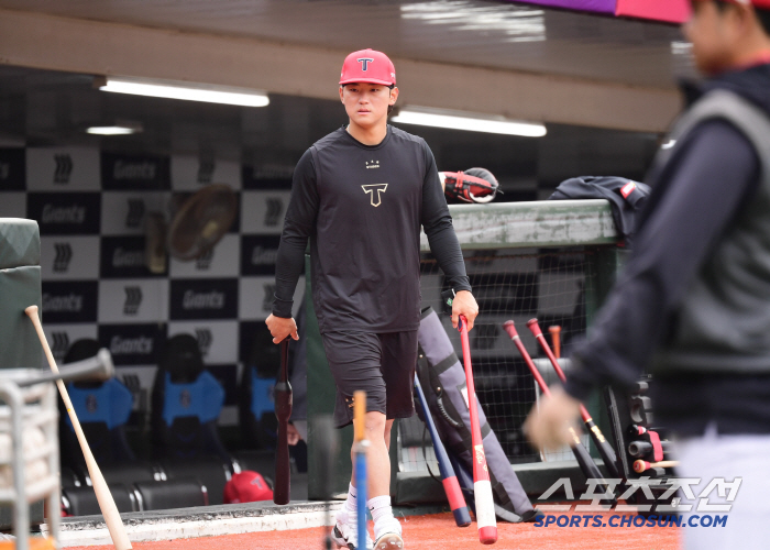 [포토] 김도영 드디어 프로야구 시즌이 왔어요