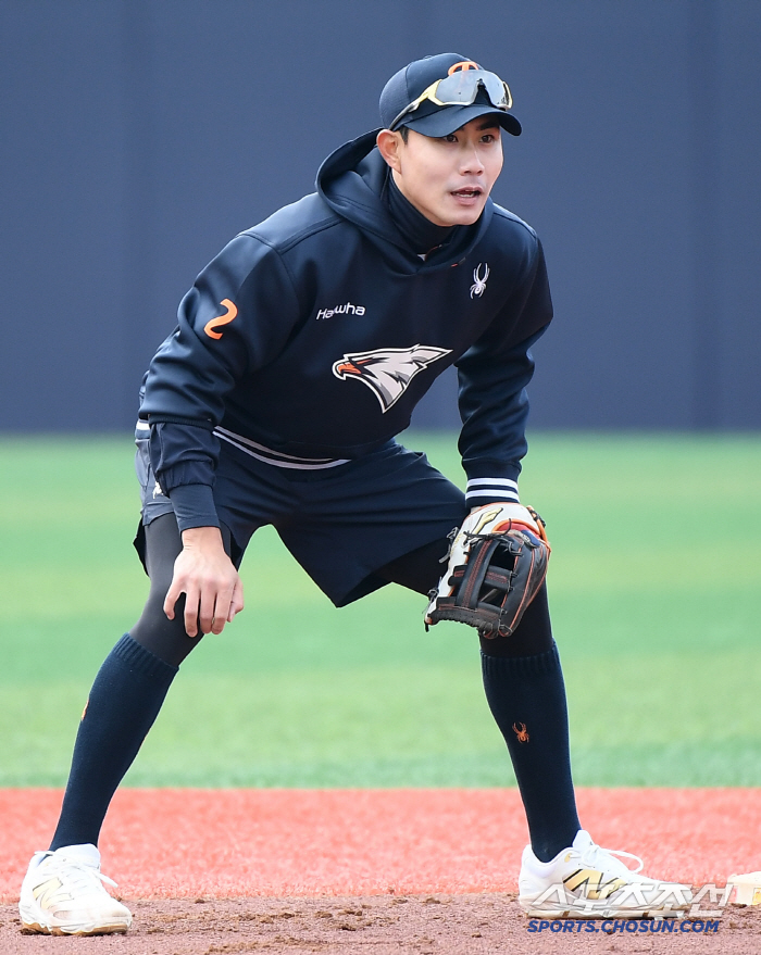 [포토] 심우준 유격수 자리는 걱정 마!
