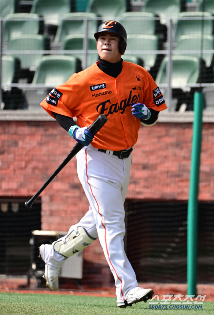 [포토] 노시환 아쉽다