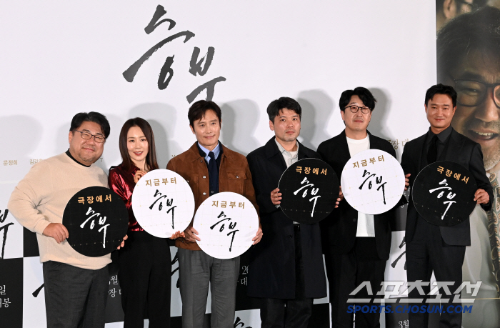 [포토] 영화 승부의 주역들