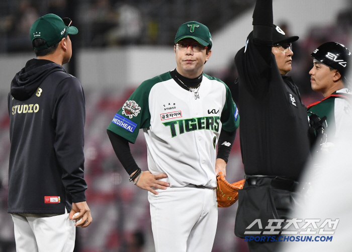 [포토] 6회 교체된 양현종