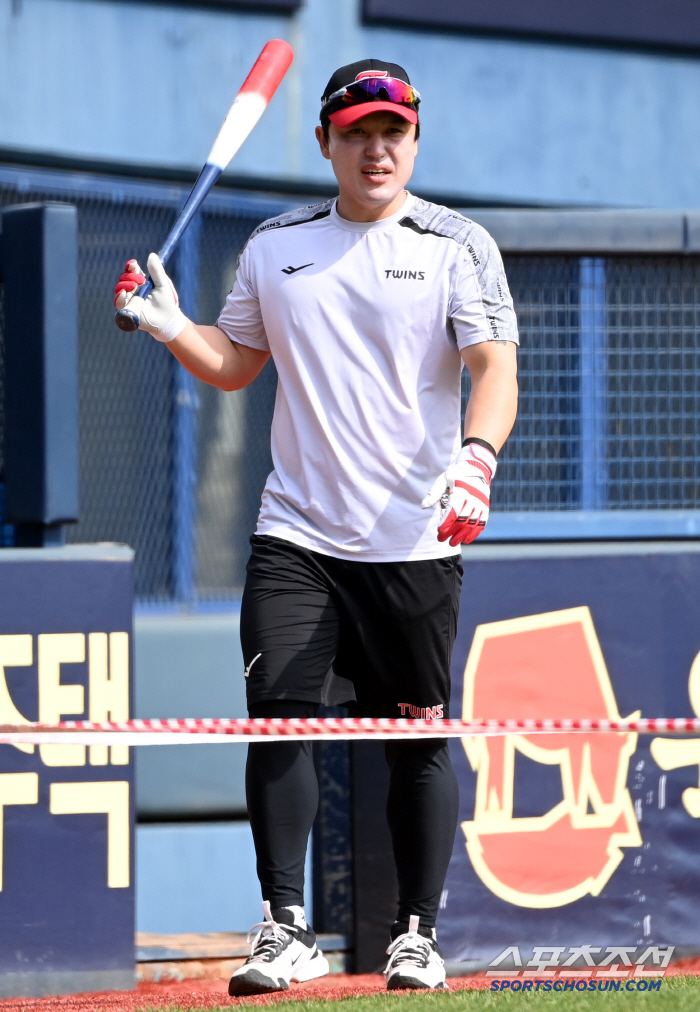 [포토] 박동원, 전날 홈런의 기운을 오늘까지