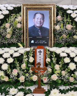 뽀빠이 故 이상용 빈소 마련된 서울성모병원