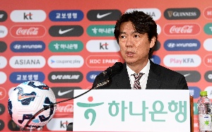 6월 A매치 명단 발표하는 홍명보 감독
