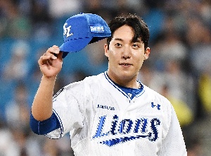 원태인, 7이닝 무실점 역투