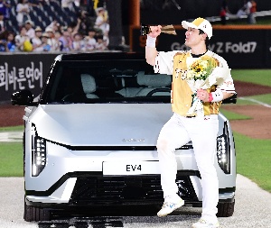 박동원, 2025 올스타전 영광스러운 MVP 수상