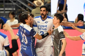 삼성화재 도산지가 끝냈다