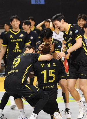 KB손해보험, 극적인 승리