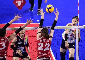 인쿠시, 득점 위한 강스파이크