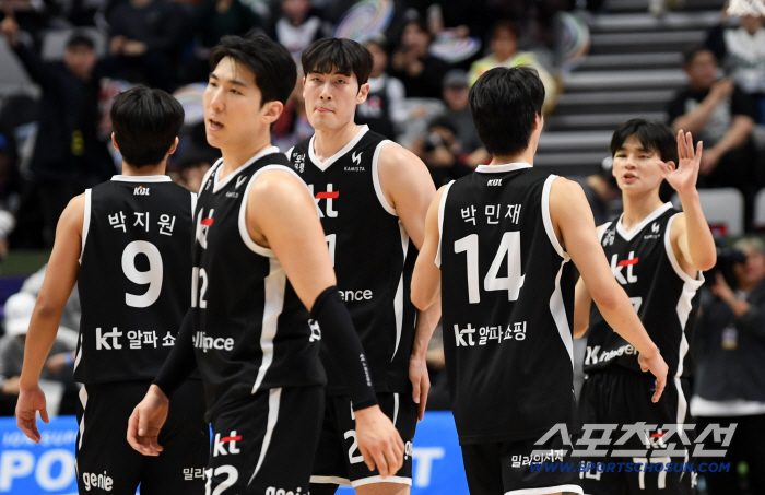 [포토] KT, 완벽한 승리