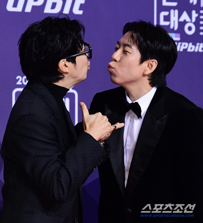 [포토] 하하-양세찬 뽀뽀나 한번 할까?