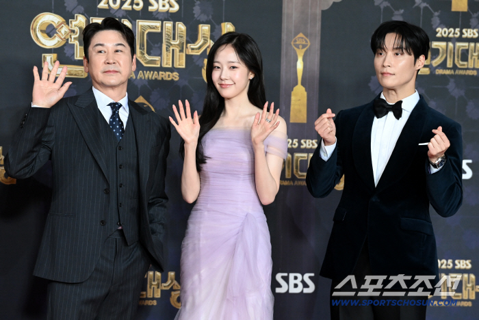 [포토] 신동엽 채원빈 허남준, SBS 연기대상의 3MC