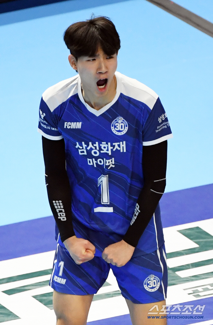 [포토] 김우진, 포효