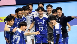 삼성화재, 승리!