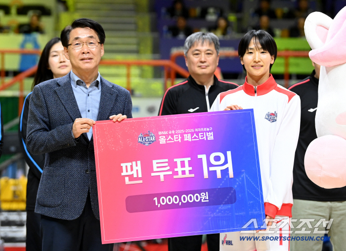 [포토] 올스타 페스티벌 팬 투표 1위 차지한 이이지마 사키