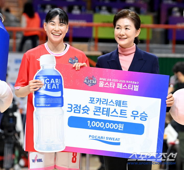 [포토] 이소희, 올스타 3점슛 콘테스트 우승