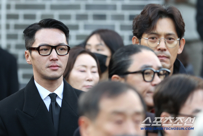 [포토] 변요한, 오지호 故안성기 발인 참석
