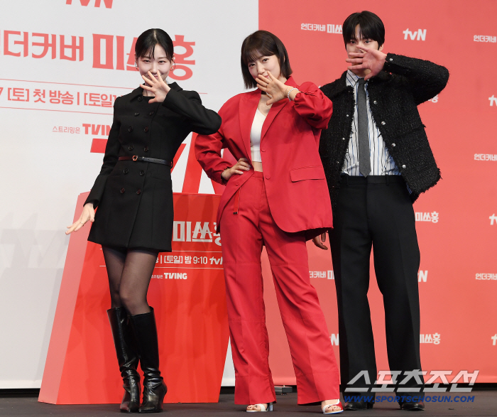 [포토] 박신혜 하윤경 조한결, 언더커버 미쓰홍 3인방